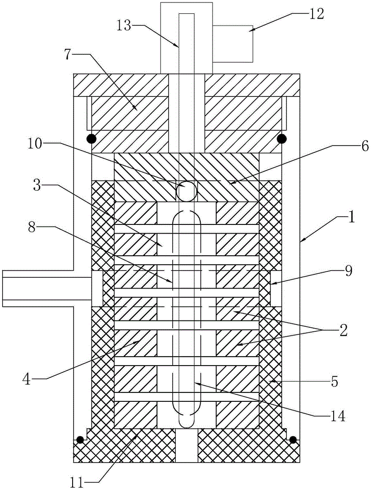 Self-cleaning lamination permeation water purifier