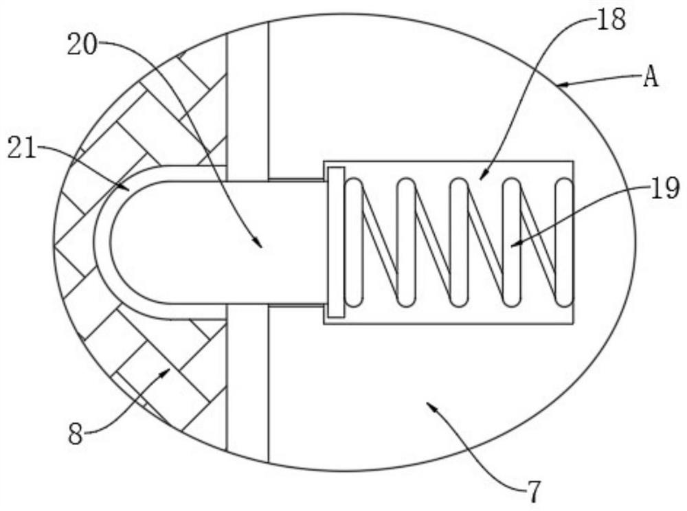 Microbial degradation device for patulin