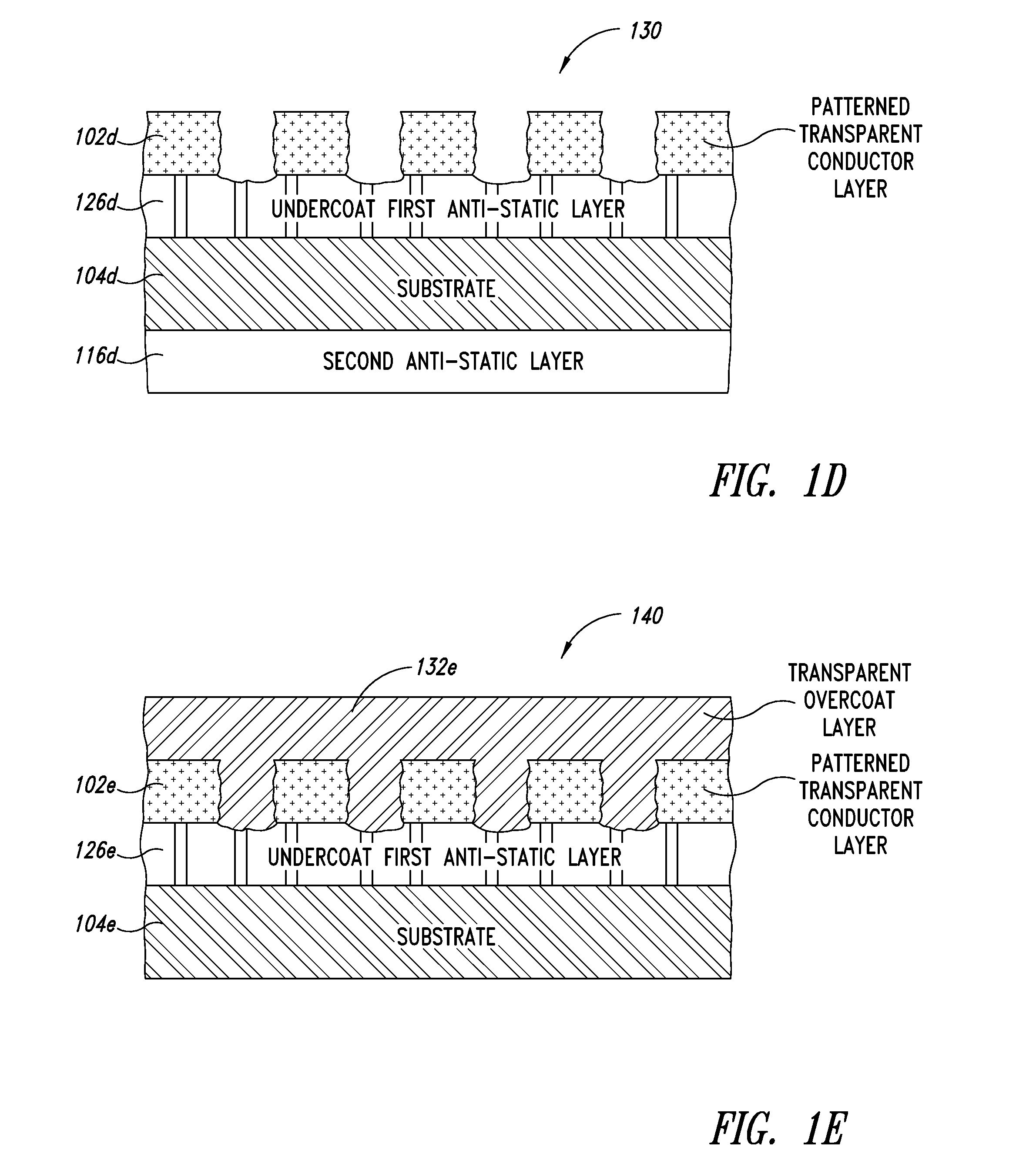 Conductive nanostructure-based films with improved ESD performance