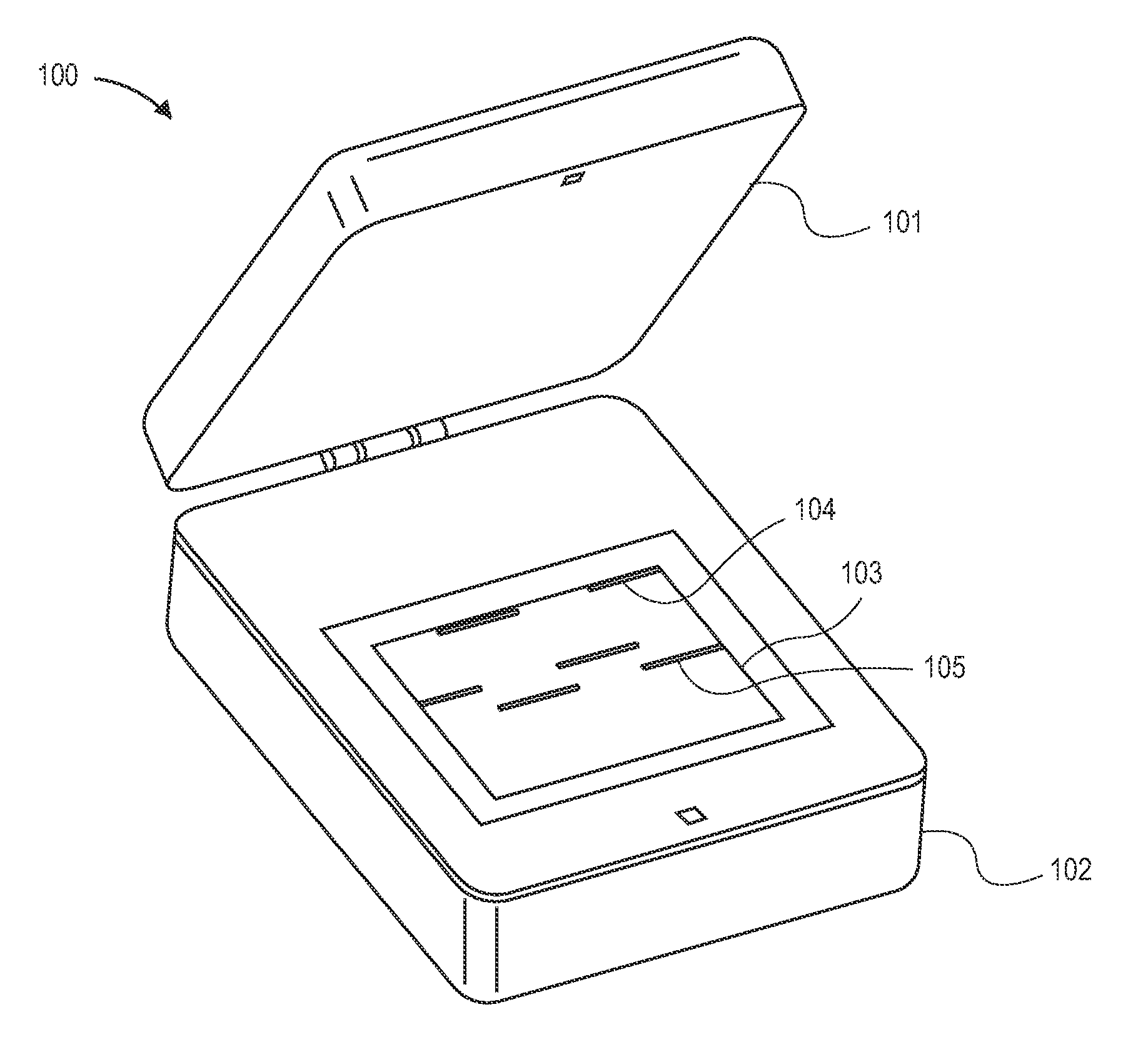 Chemiluminescence compact imaging scanner