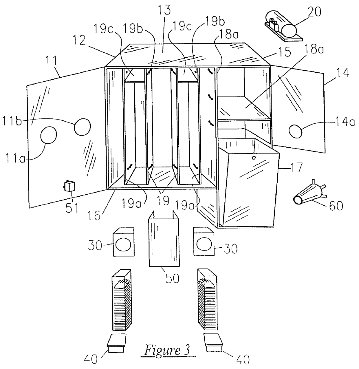 Apparatus and method for automatically placing and removing a sterile glove on a hand