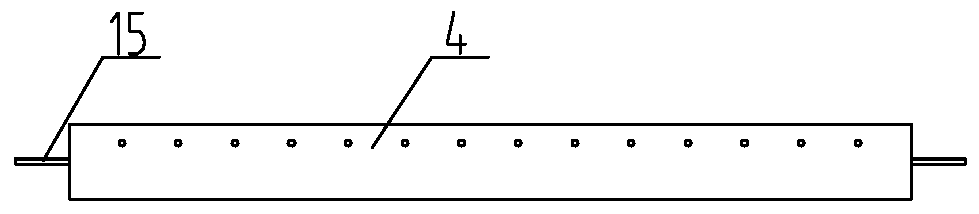 A Grain Retaining Structure Used for One-piece Steel Structure Bulk Flat Storehouse