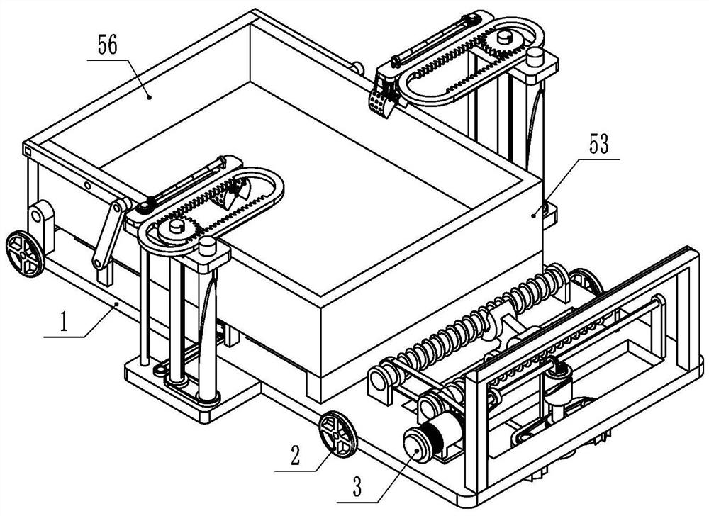 Efficient desilting device for water conservancy project