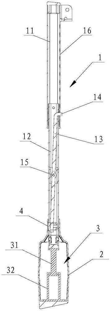 Energy absorption supporting leg of child vehicle seat