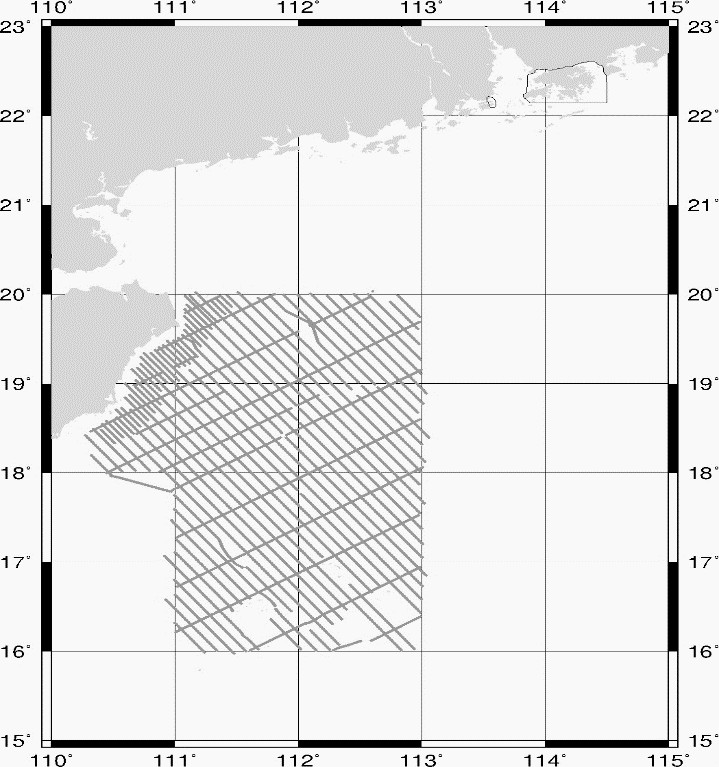 Sea area gravity anomaly inversion method and system based on satellite height measurement data