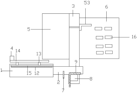 Automatic manipulator discharging machine for powder spraying line