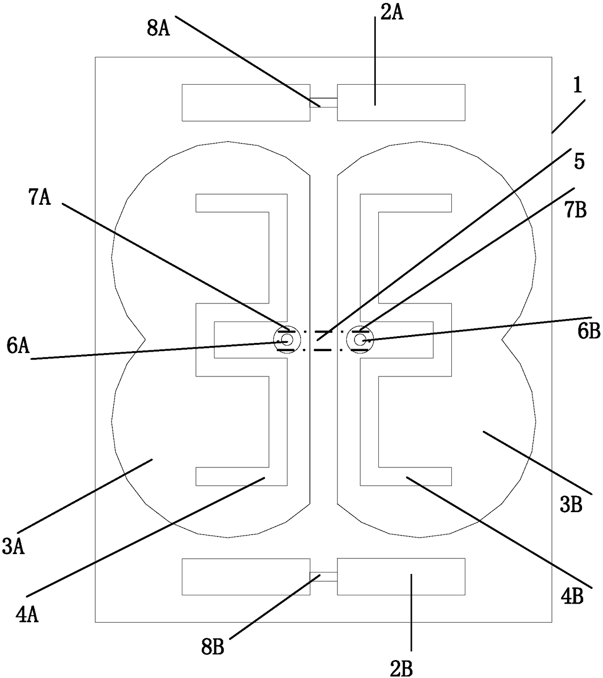 Differential feed pattern reconfigurable antenna