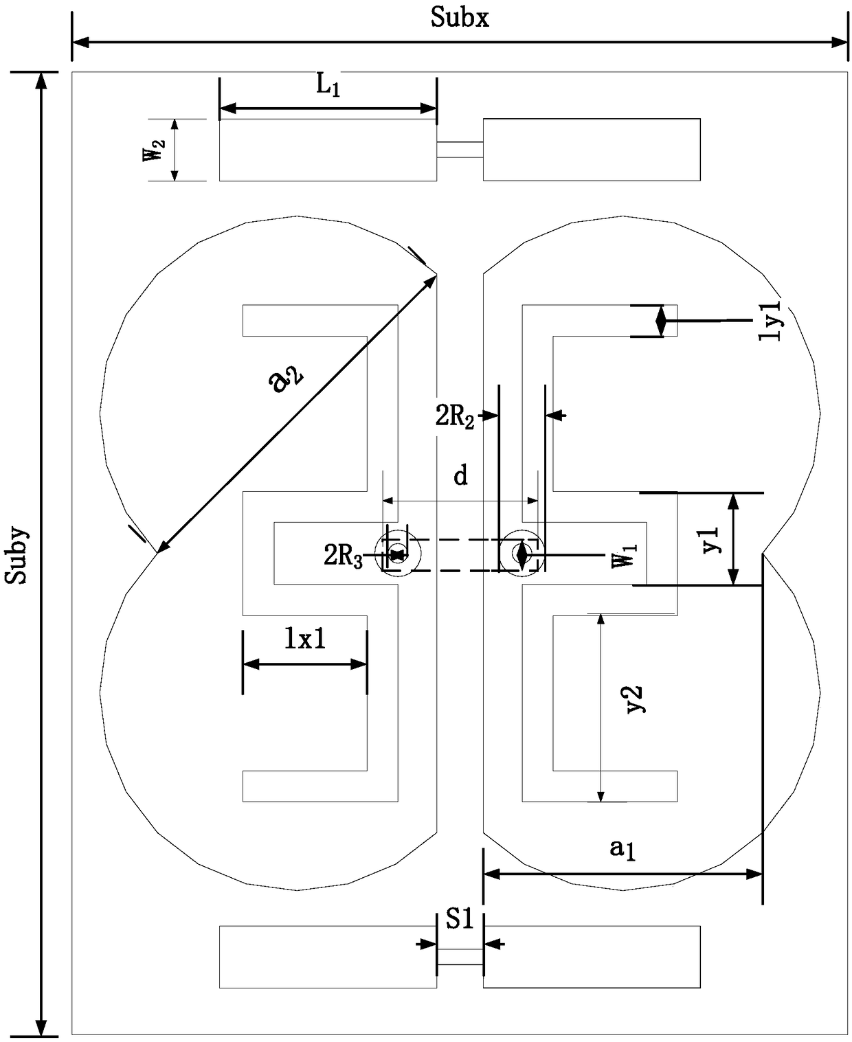 Differential feed pattern reconfigurable antenna