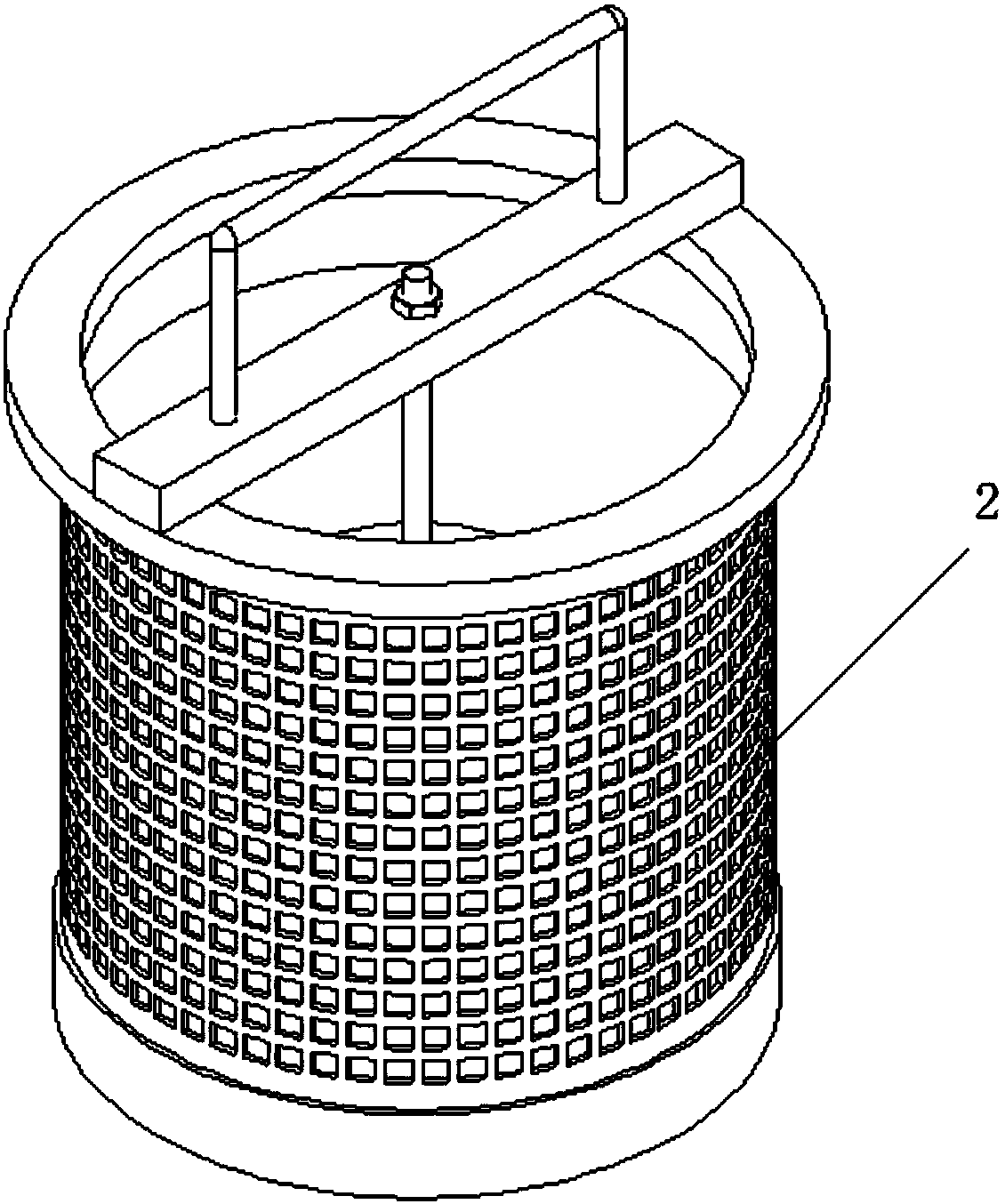 Thin oil lubrication system and its anti-oil filter element and oil drain rod