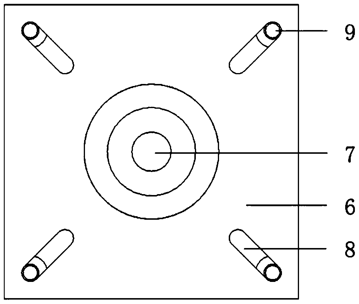 Temporary protection device for prefabricated stair