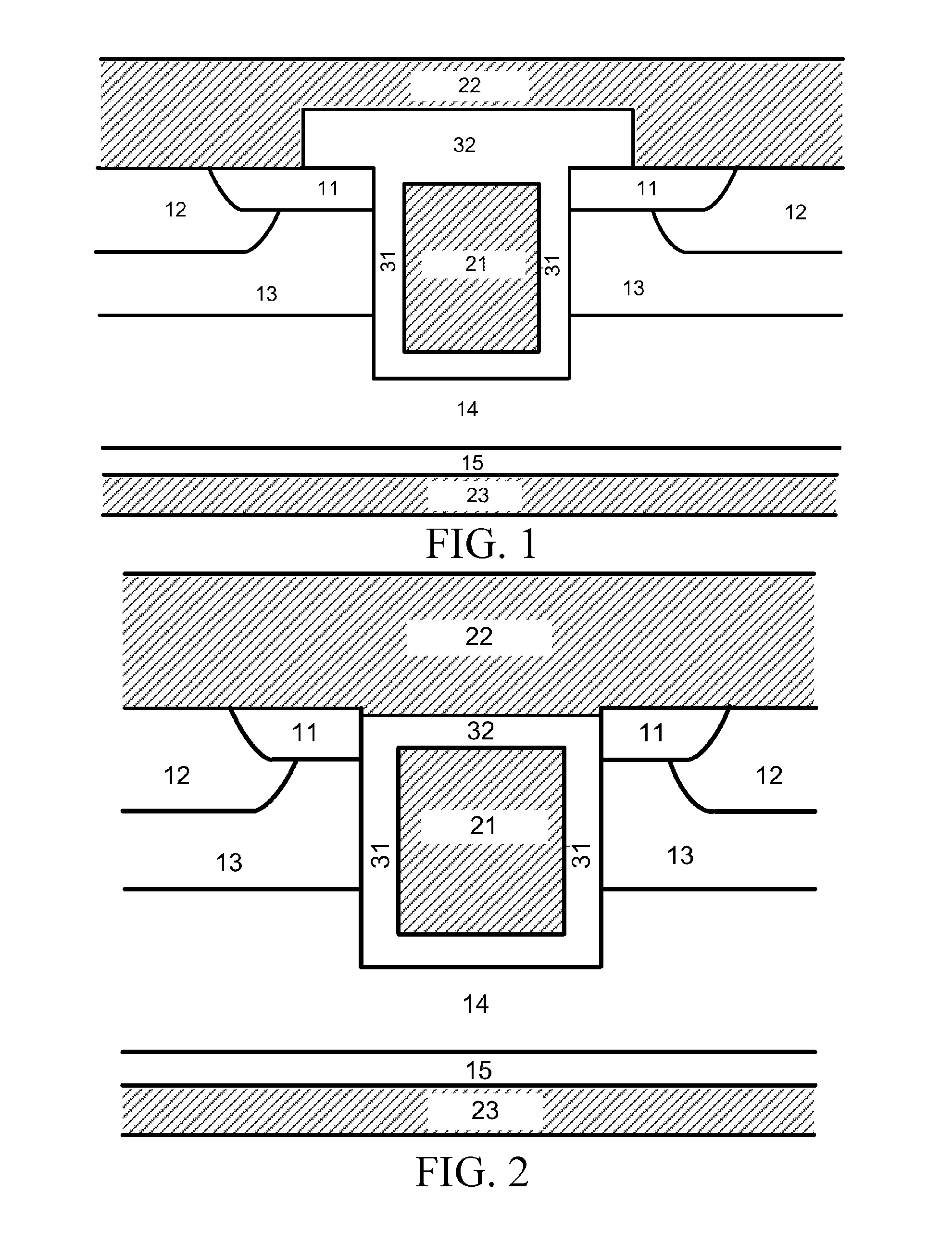 Trench gate power semiconductor field effect transistor