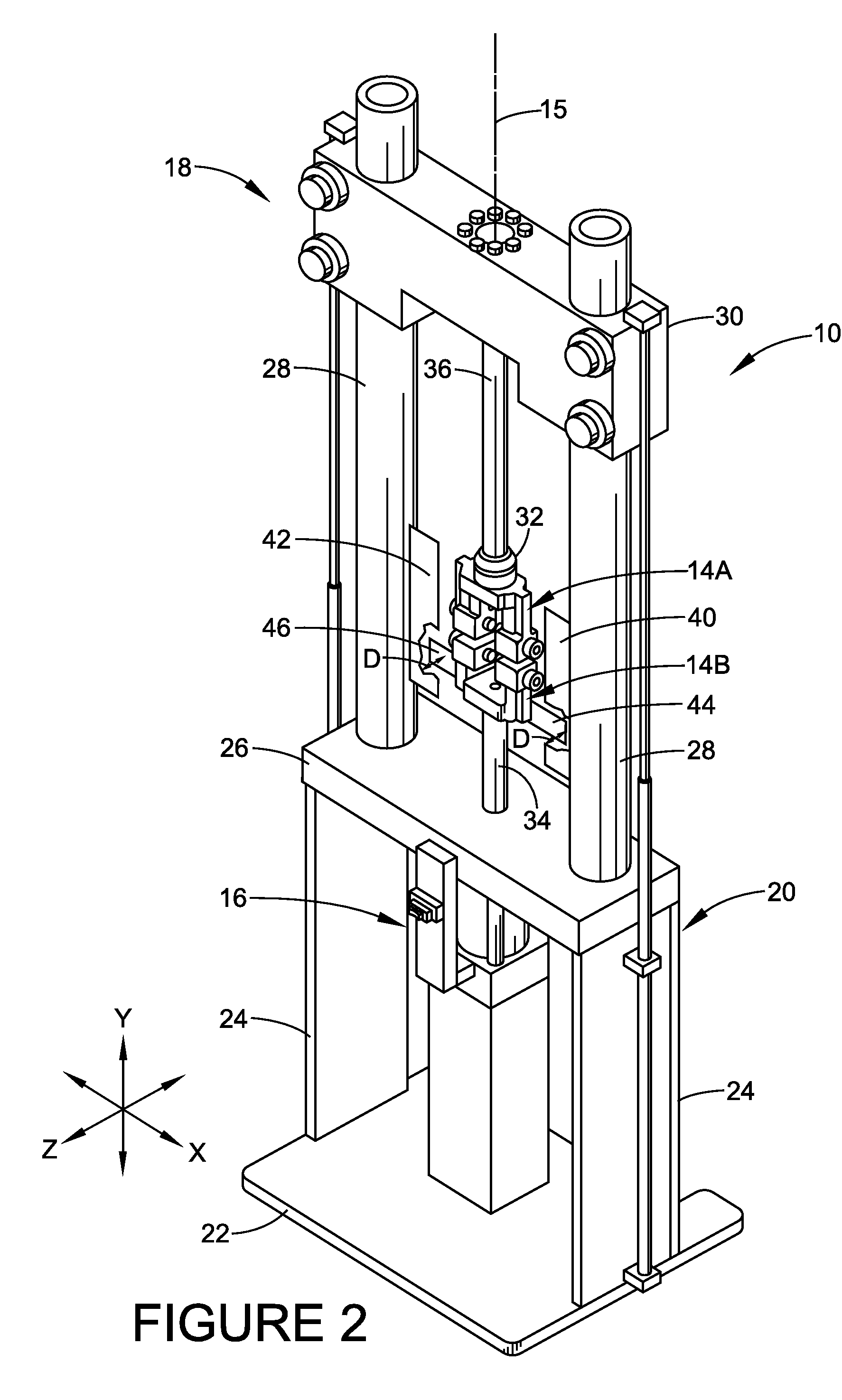 Magnetic stability for test fixture