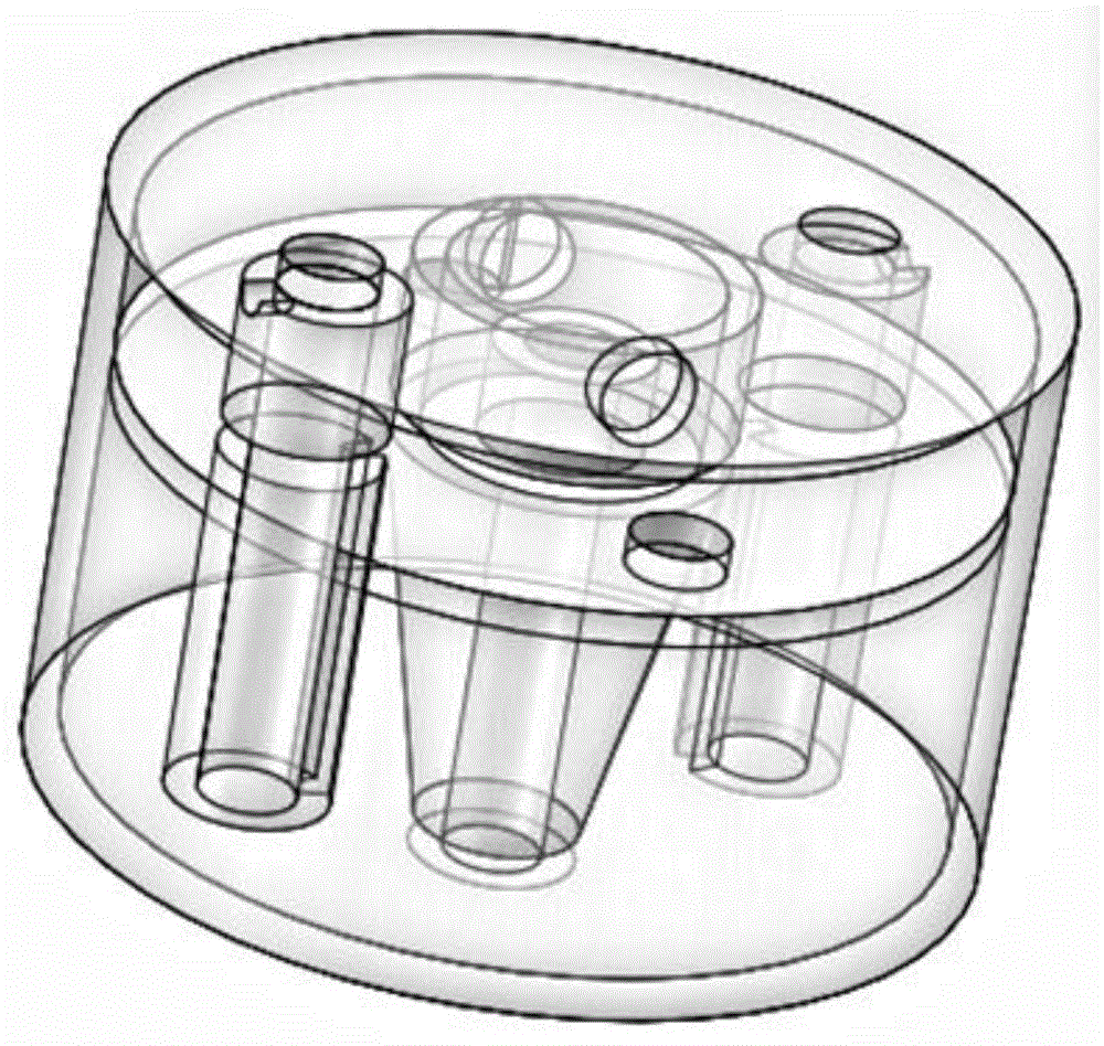 Reactor used for semiconductor single crystal material vapor phase epitaxy growth