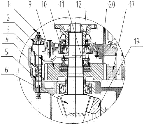 A hybrid drive axle