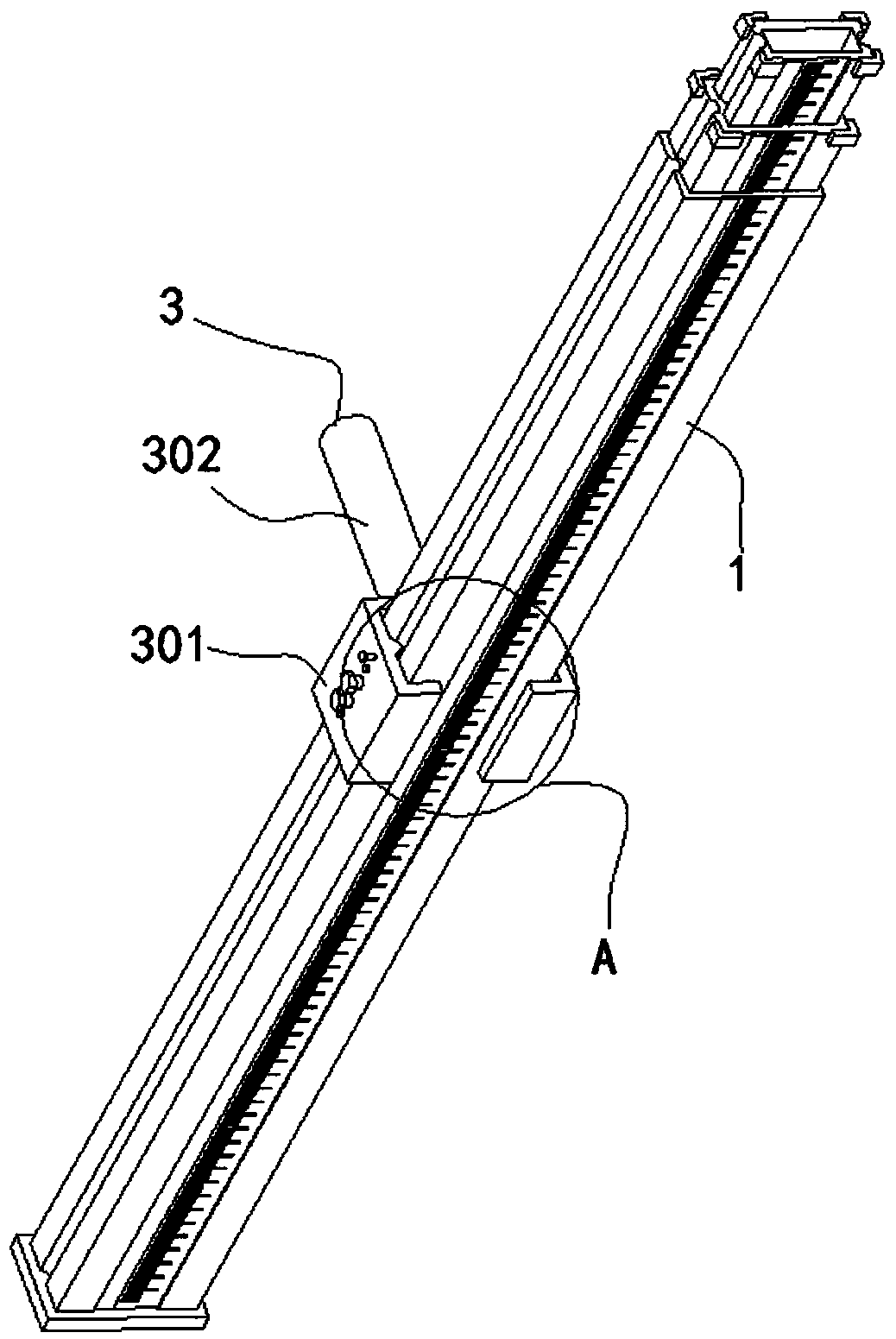 Novel measuring box staff