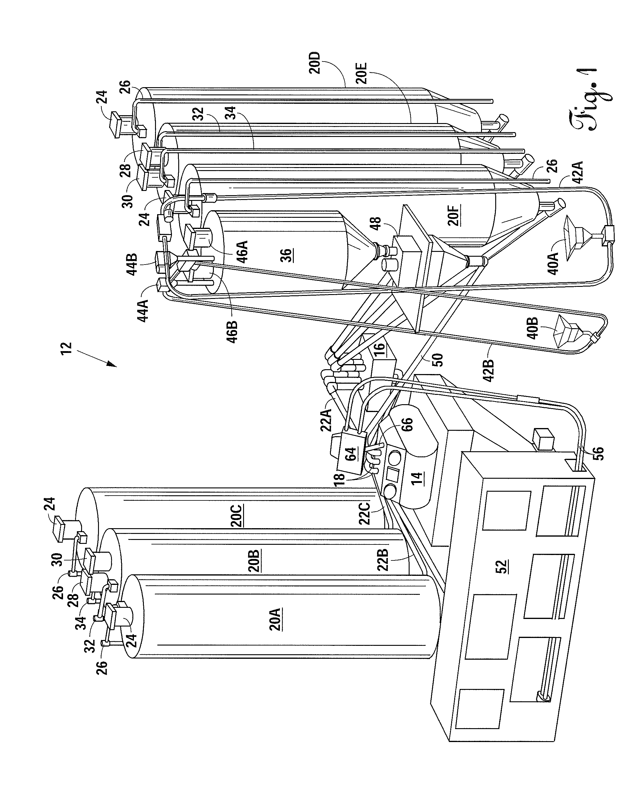 Atmospheric Storage Mechanical Weight Batch Blending Plant