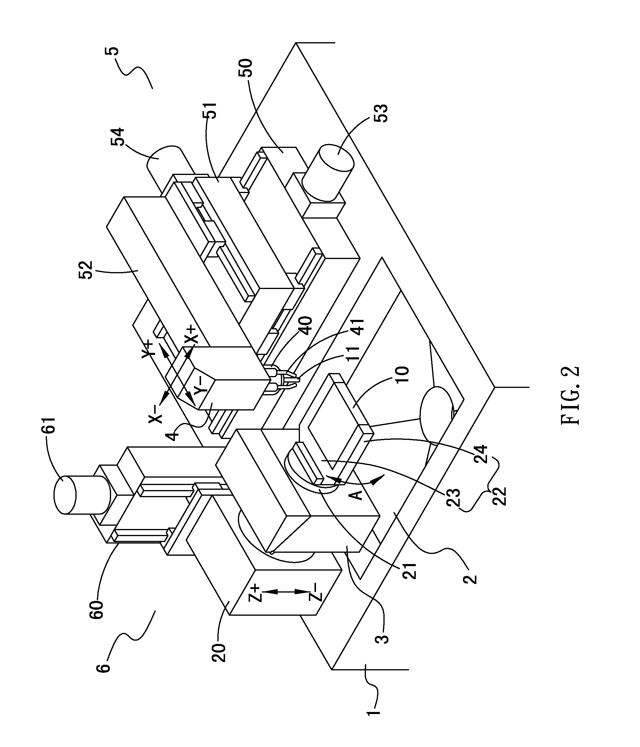 Multi-spindle machining machine with tool changing mechanism