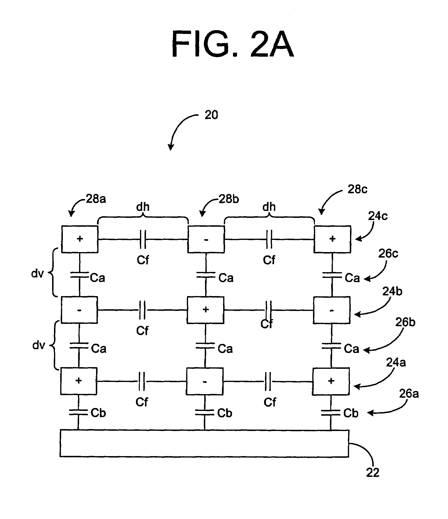 Fringing capacitor structure