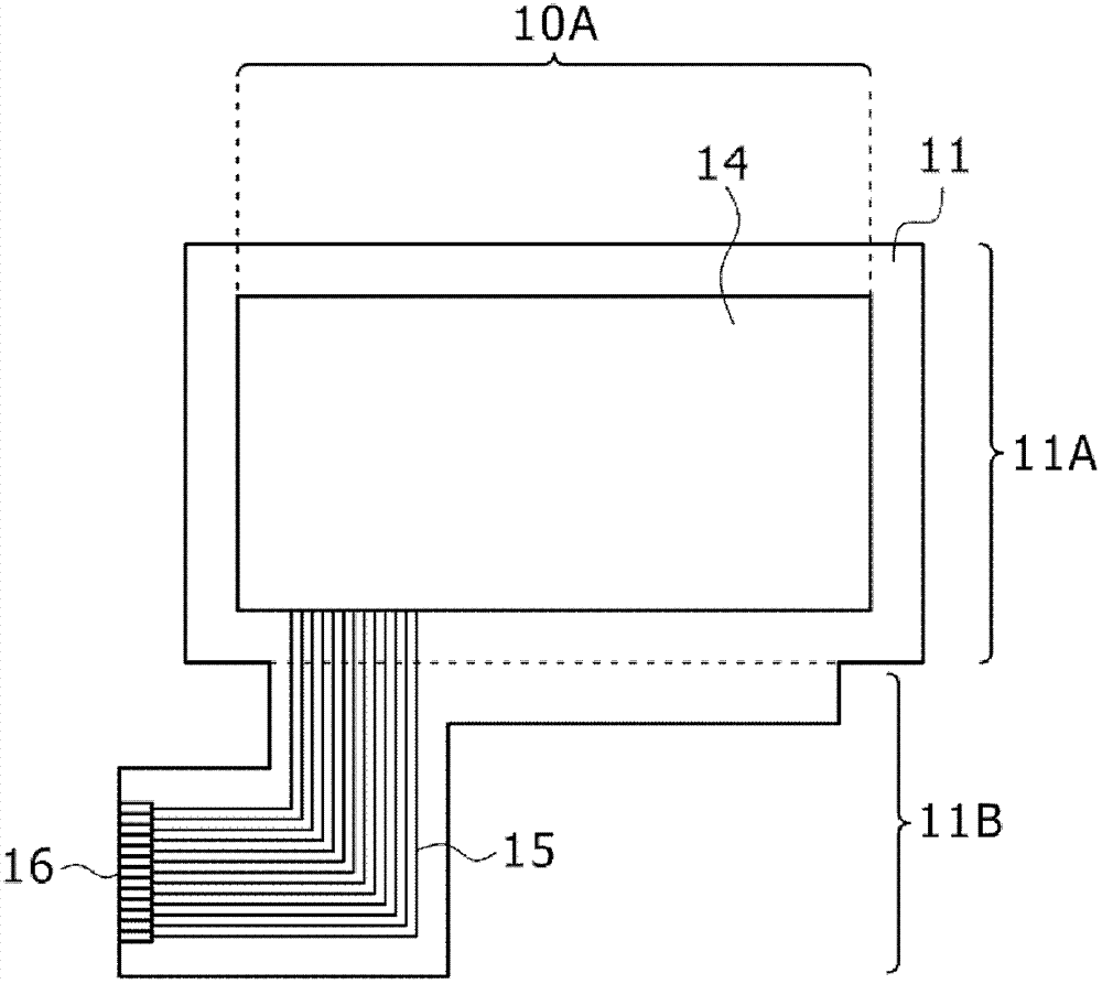 Display device and electronic apparatus