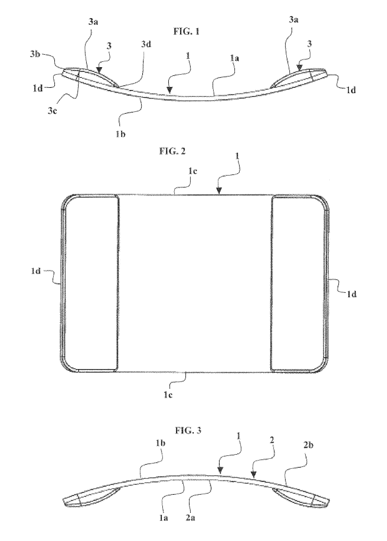 Multifunctional curved board