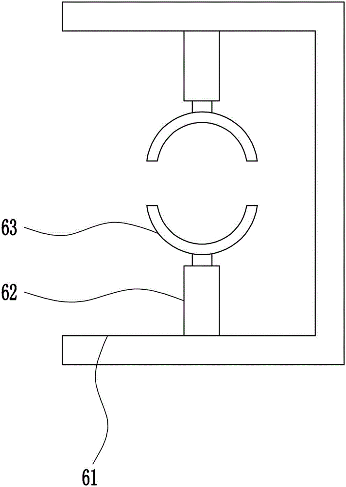 Device for efficiently planting trees beside highway