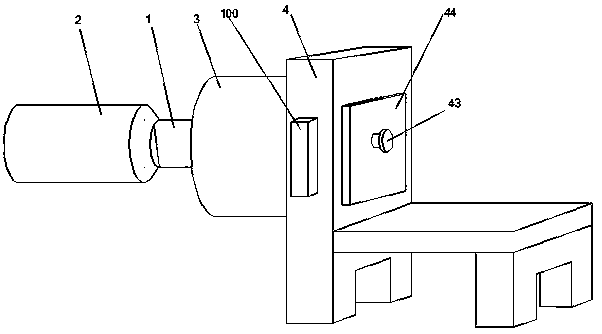 Titanium alloy special-shaped electrolytic machining fixture