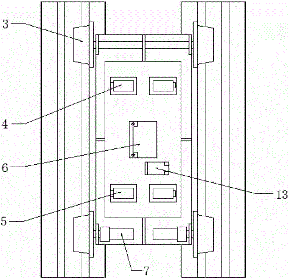 Device and method of monitoring steel rail temperature stress in real time based on laser ultrasonic method