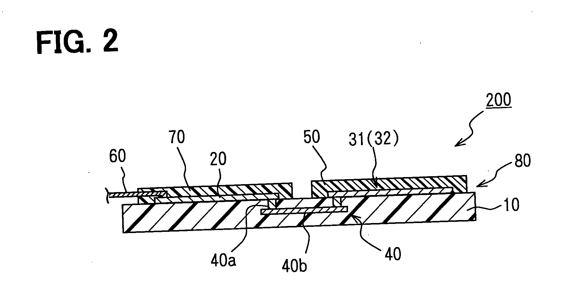 Capacitive humidity sensor