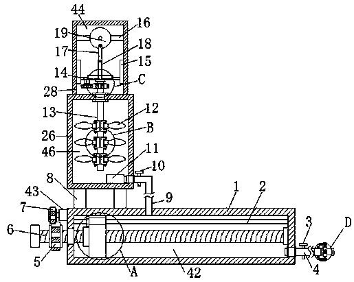 Continuous drencher specially used for animal husbandry and veterinary medicine