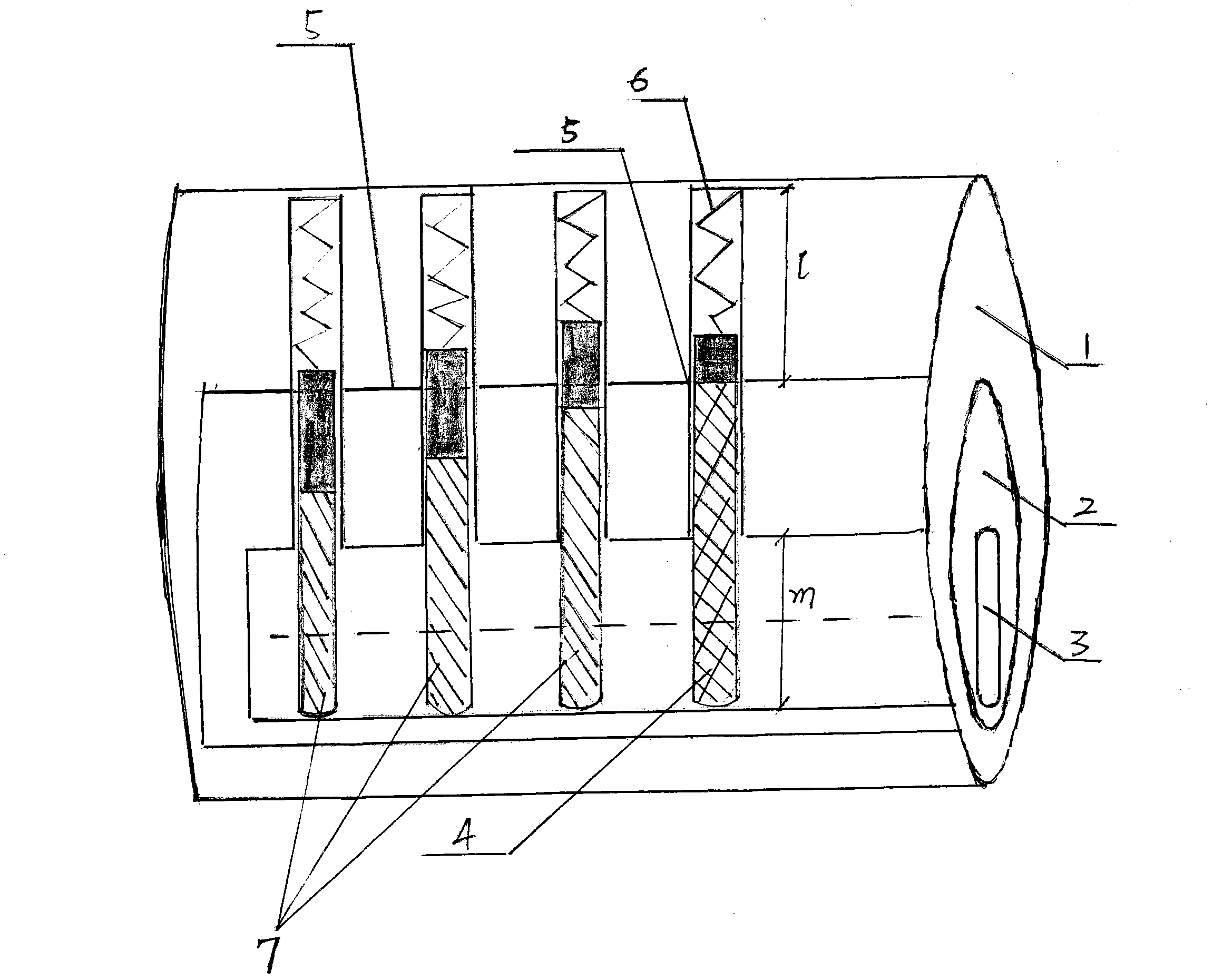 Design principle and method of anti-pulling spring of technical-unlocking resistant spring lock and key of anti-pulling spring