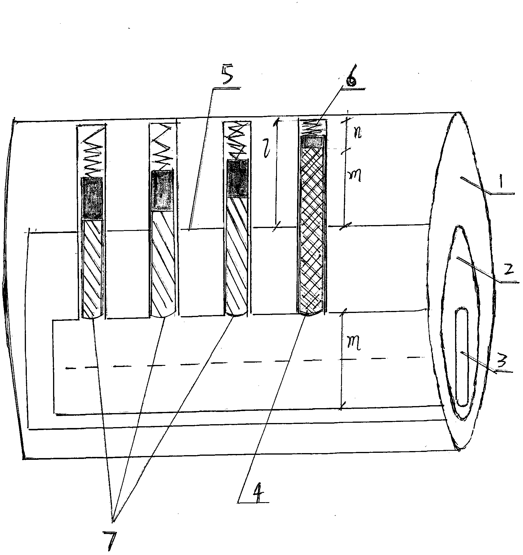 Design principle and method of anti-pulling spring of technical-unlocking resistant spring lock and key of anti-pulling spring