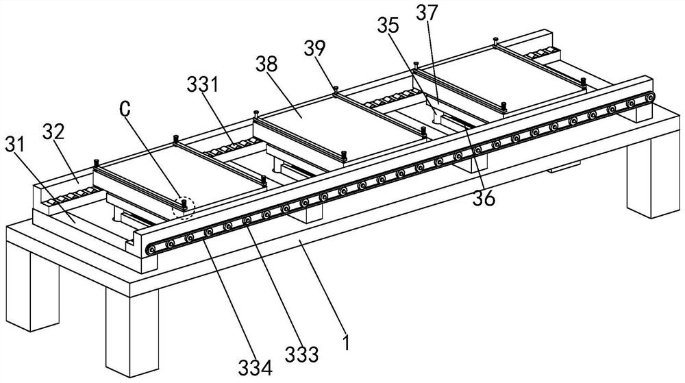 Composite processing machine for composite plastic woven bag production and composite processing method