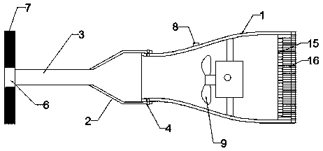 Dust removal device for computer hardware