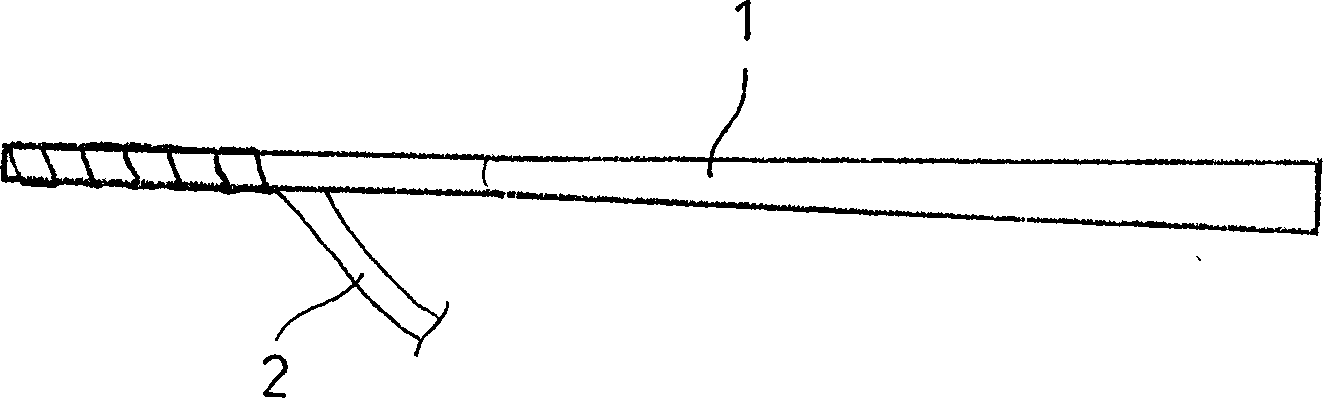 Method for making composite material club