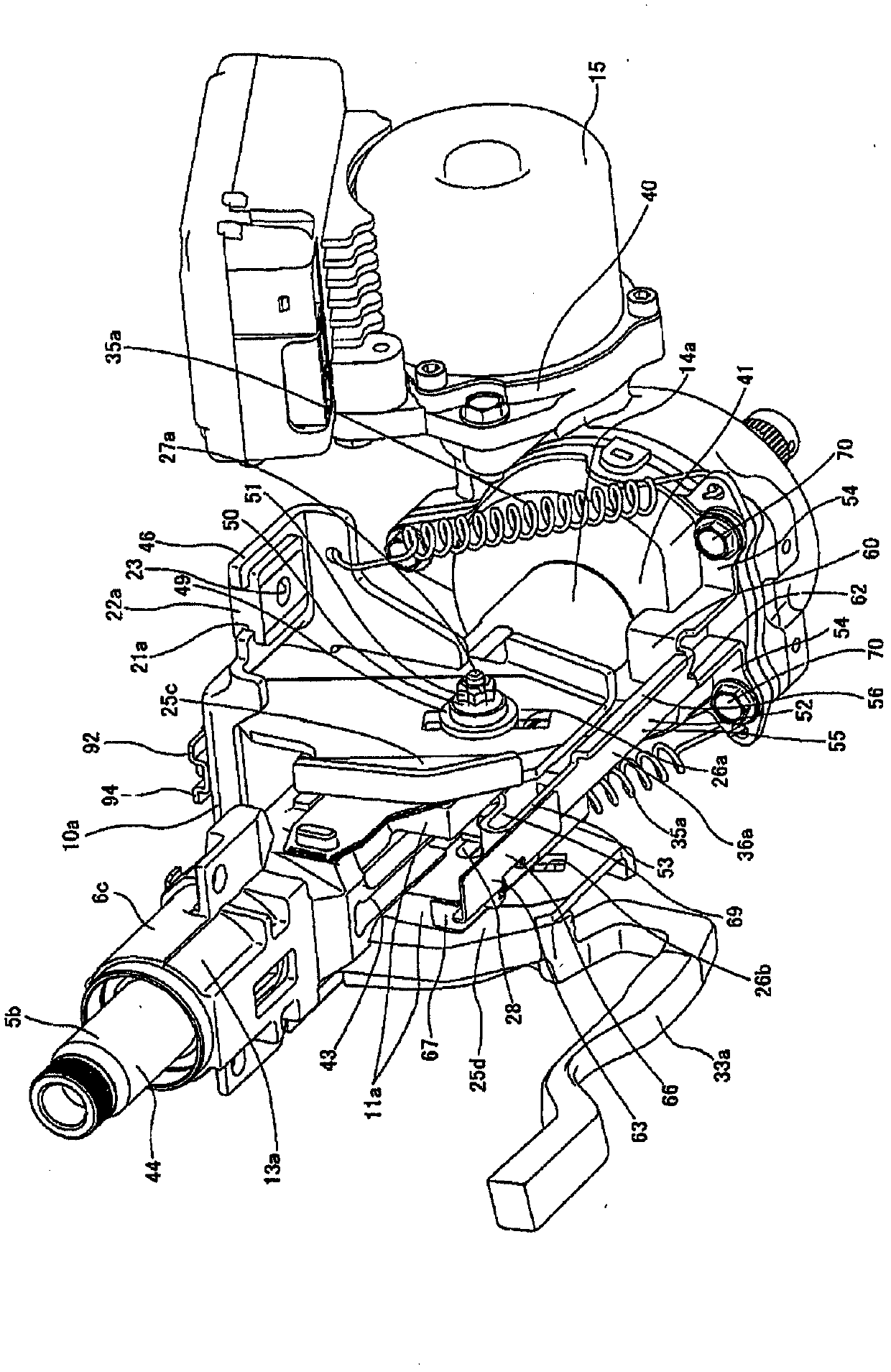 Shock-absorbing steering device