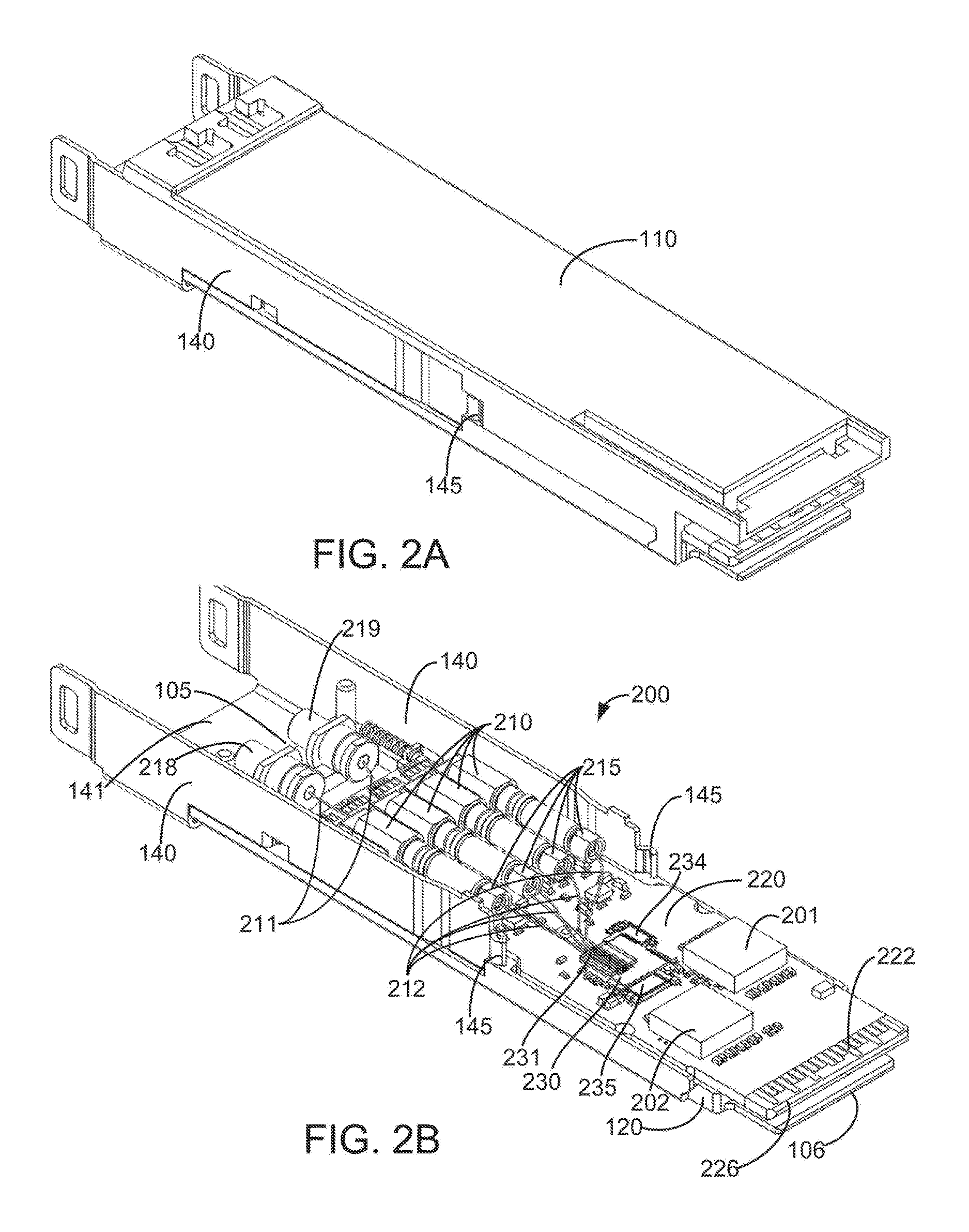 Package structure for photonic transceiving device