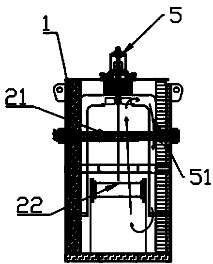 Heat exchanger for slow cooling and preheating of isothermal normalizing furnace