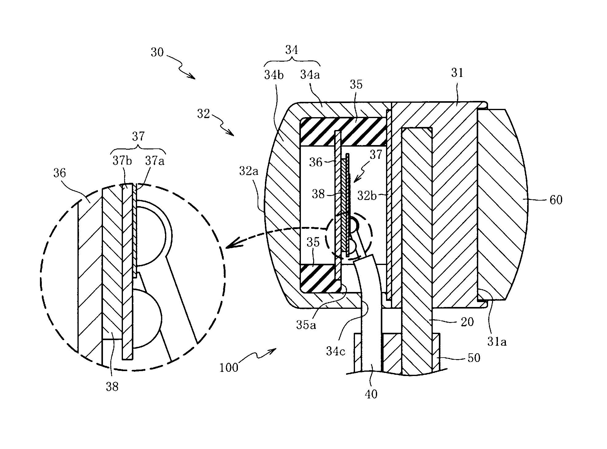 Stroke sensing device for percussion instruments