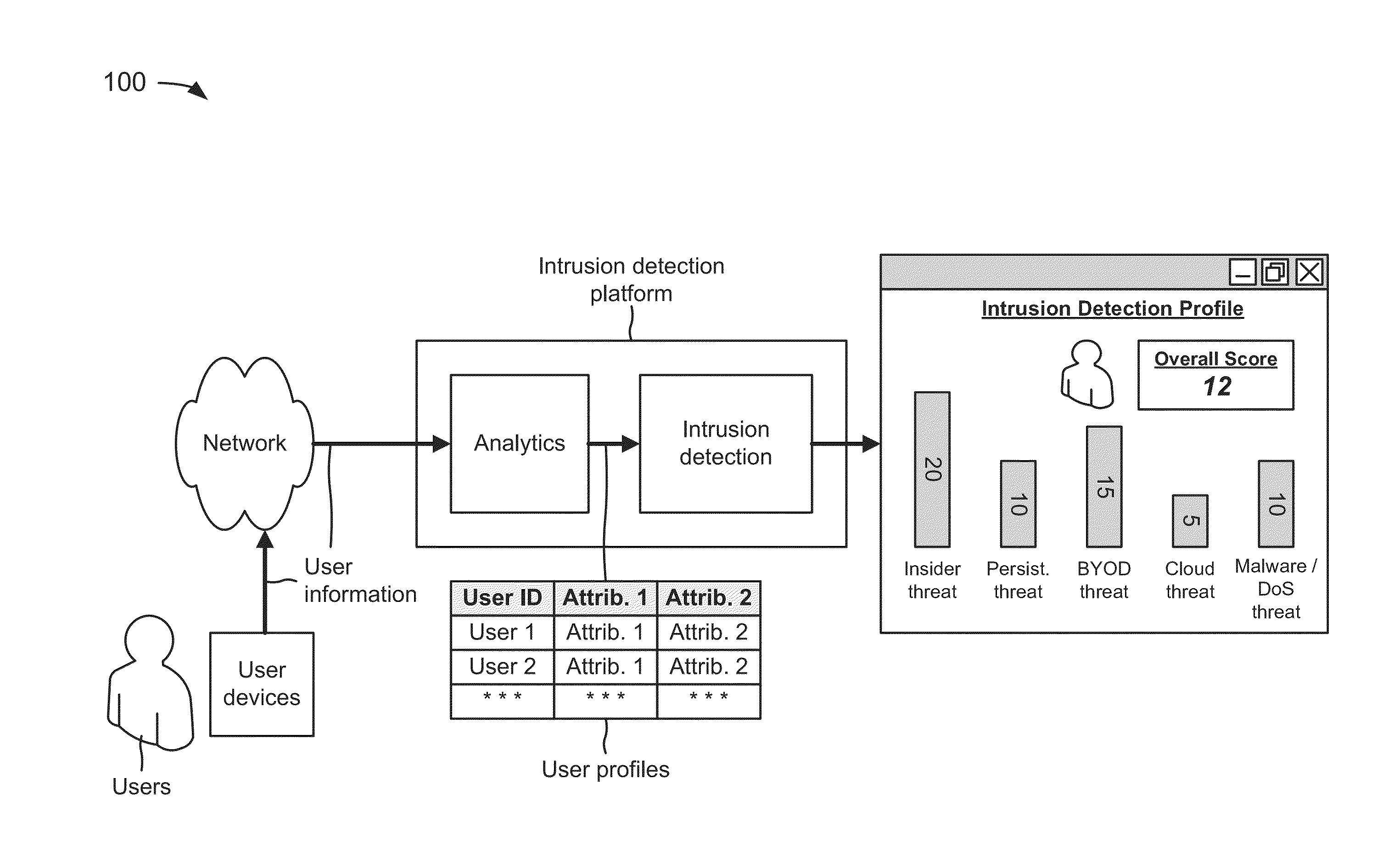 Intrusion detection platform