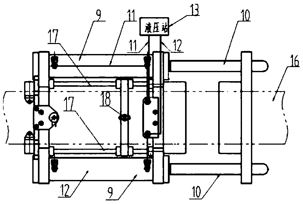 GIL conductor three-post insulator crimping equipment