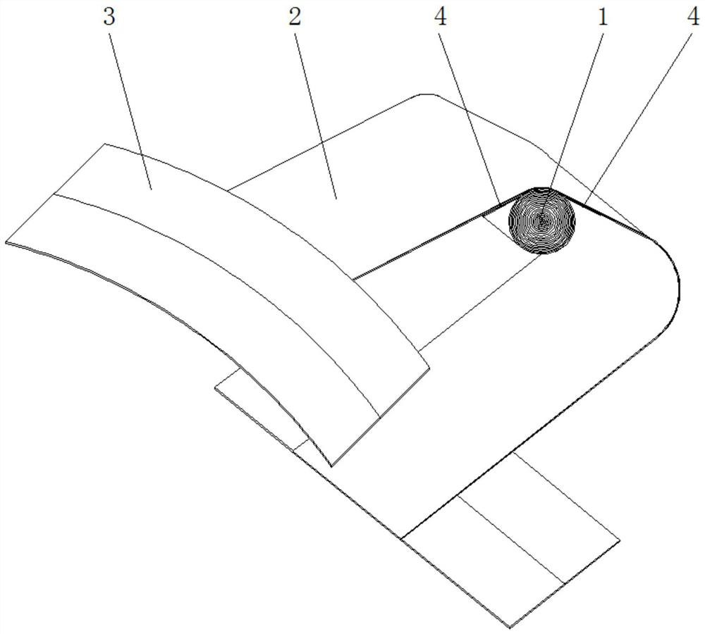 Pressure bandage used after cardiac pacemaker implantation