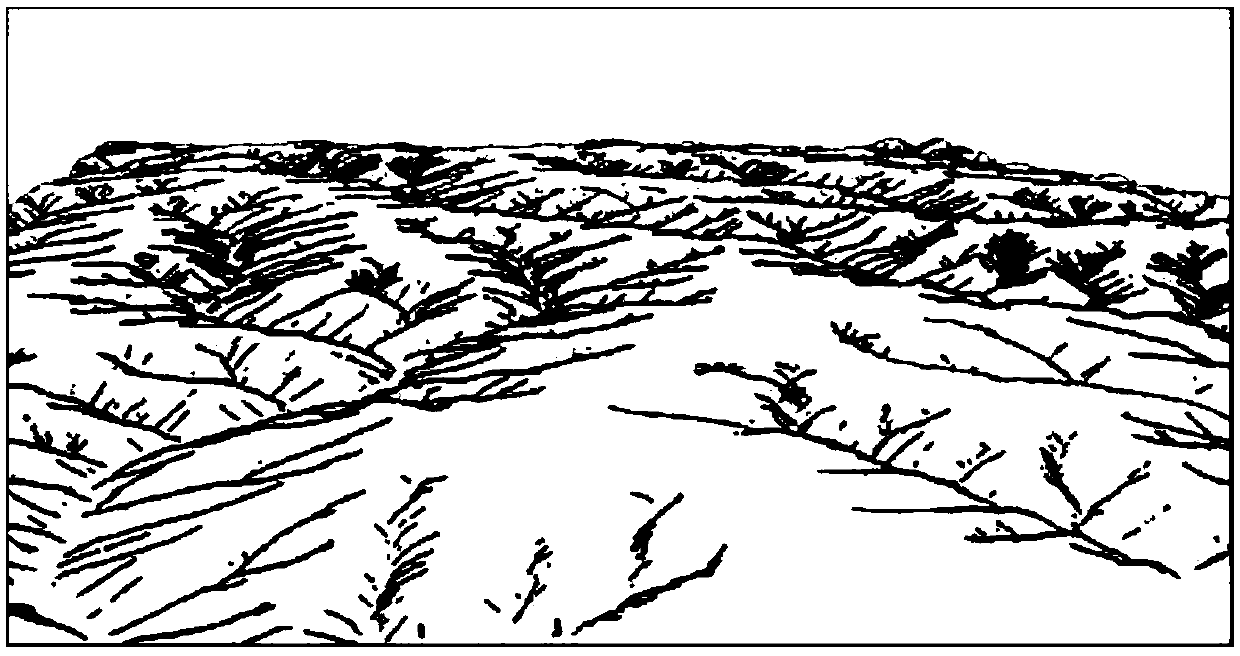 DEM-based terrain sketch automatic drawing method