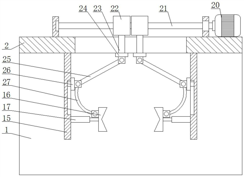 Electric brush plating device and method for repairing inner hole of part of motor