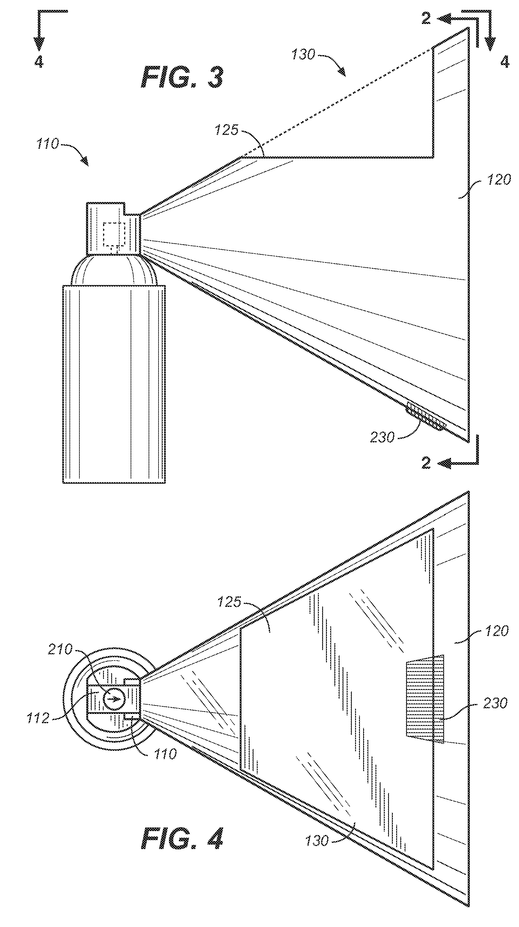 Aerosol Spray Masking Device