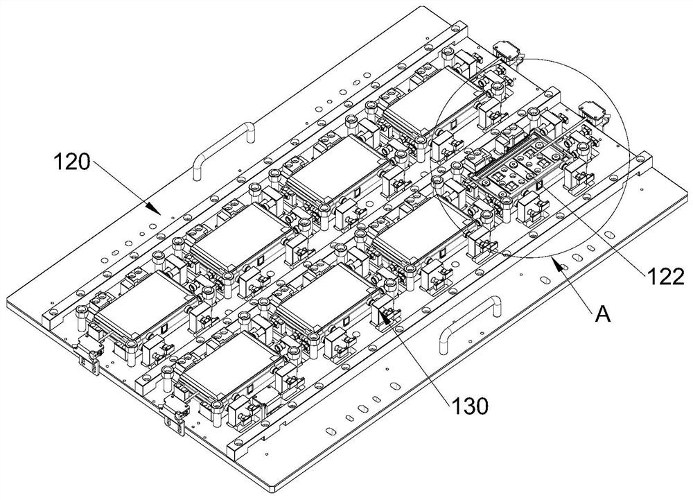 Cell UV curing device and battery production line