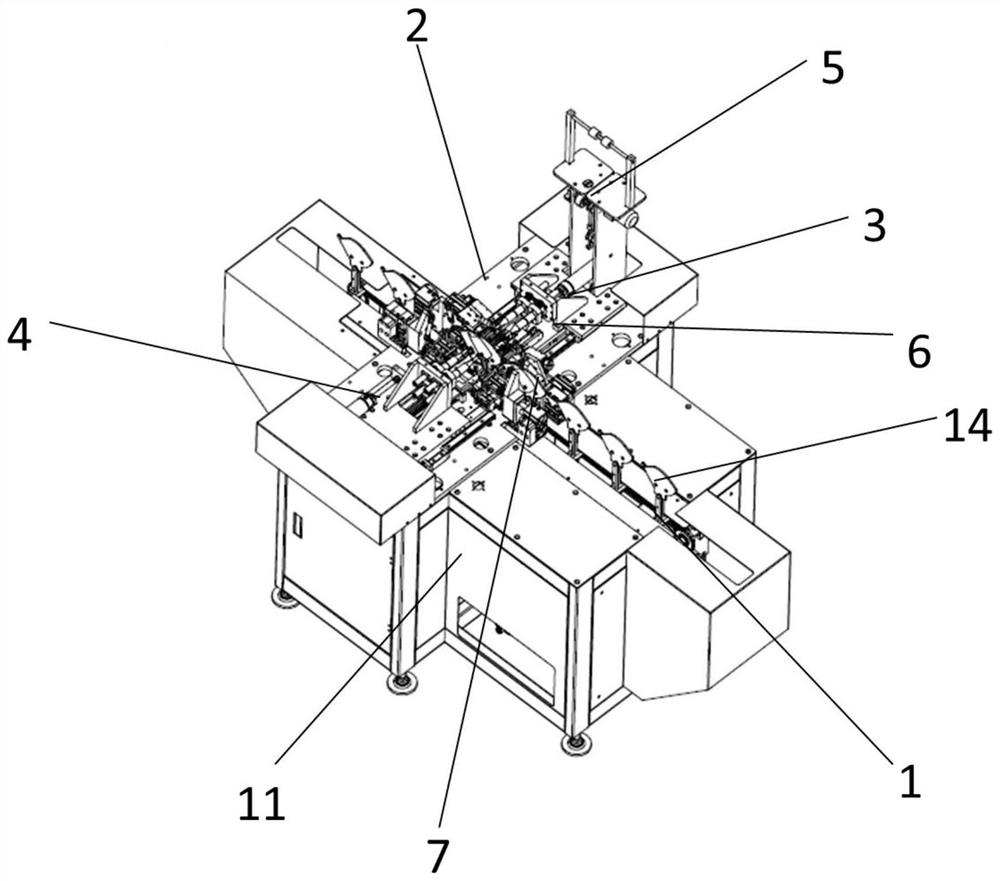 Mask fixing band welding method