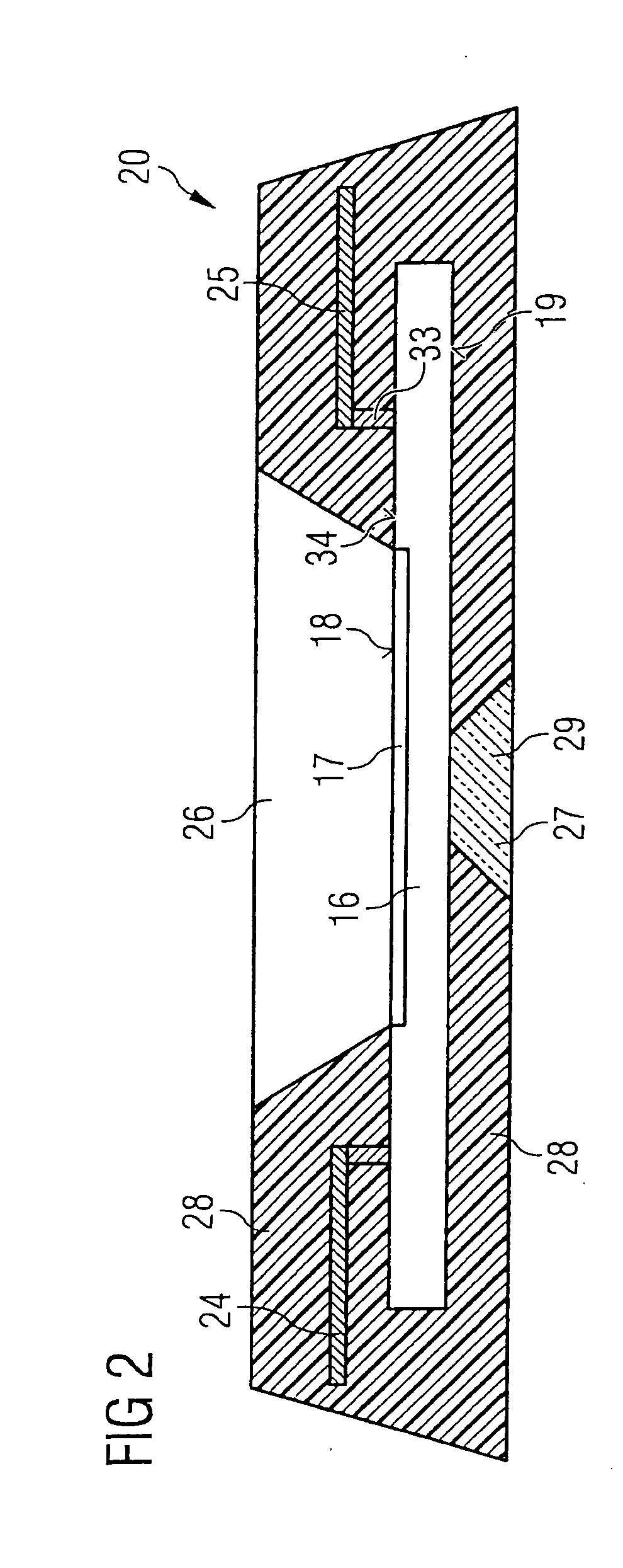 Semiconductor component and sensor component for data transmission devices