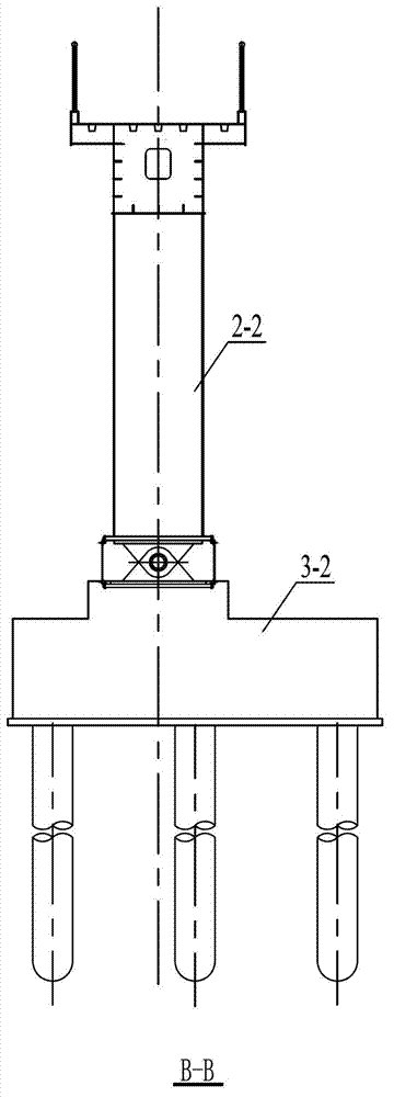 Steel-structured passenger foot bridge