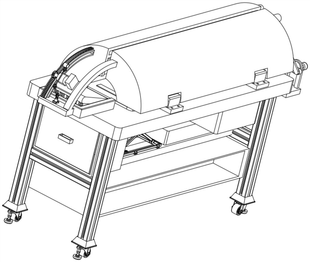 Paralyzed patient nursing sickbed