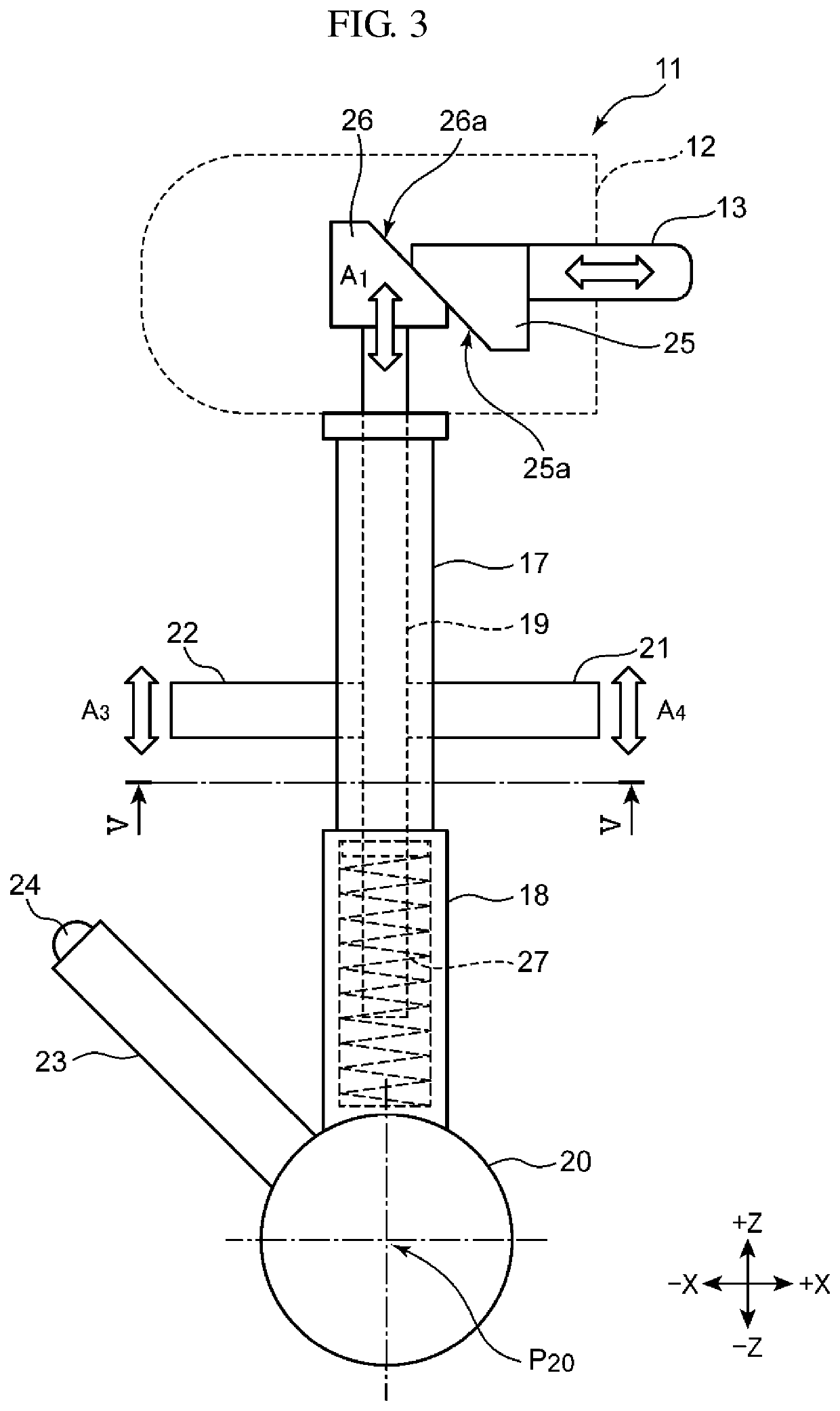 Vehicle shifter device